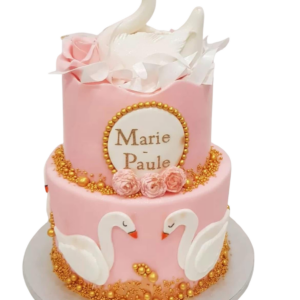 Gâteau cygne